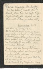 Seite 28, Tagebuch "Willendorf | Grabung 1927" (NHMW-PRAE-BBB-37)